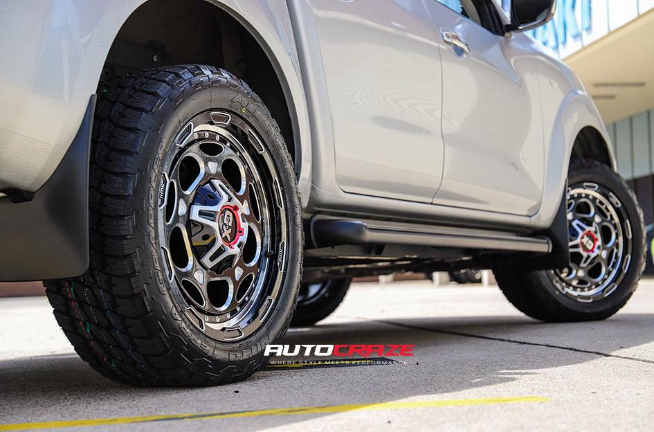 NISSAN NAVARA DEMODOG GLOSS BLACK MILLED